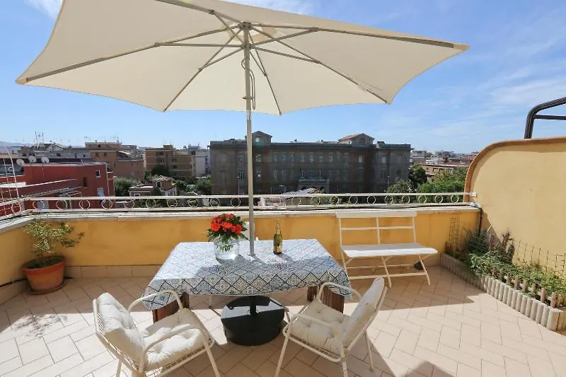 Il Mio Attico Panoramico Con Camino Apartment Rome